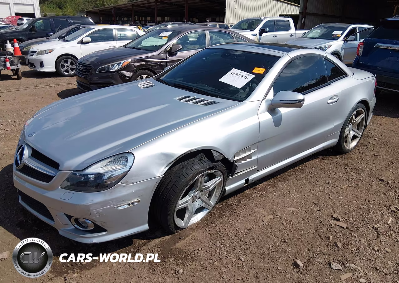 2009 Mercedes-Benz Sl 550 VIN:WDBSK71F89F143334 - 2