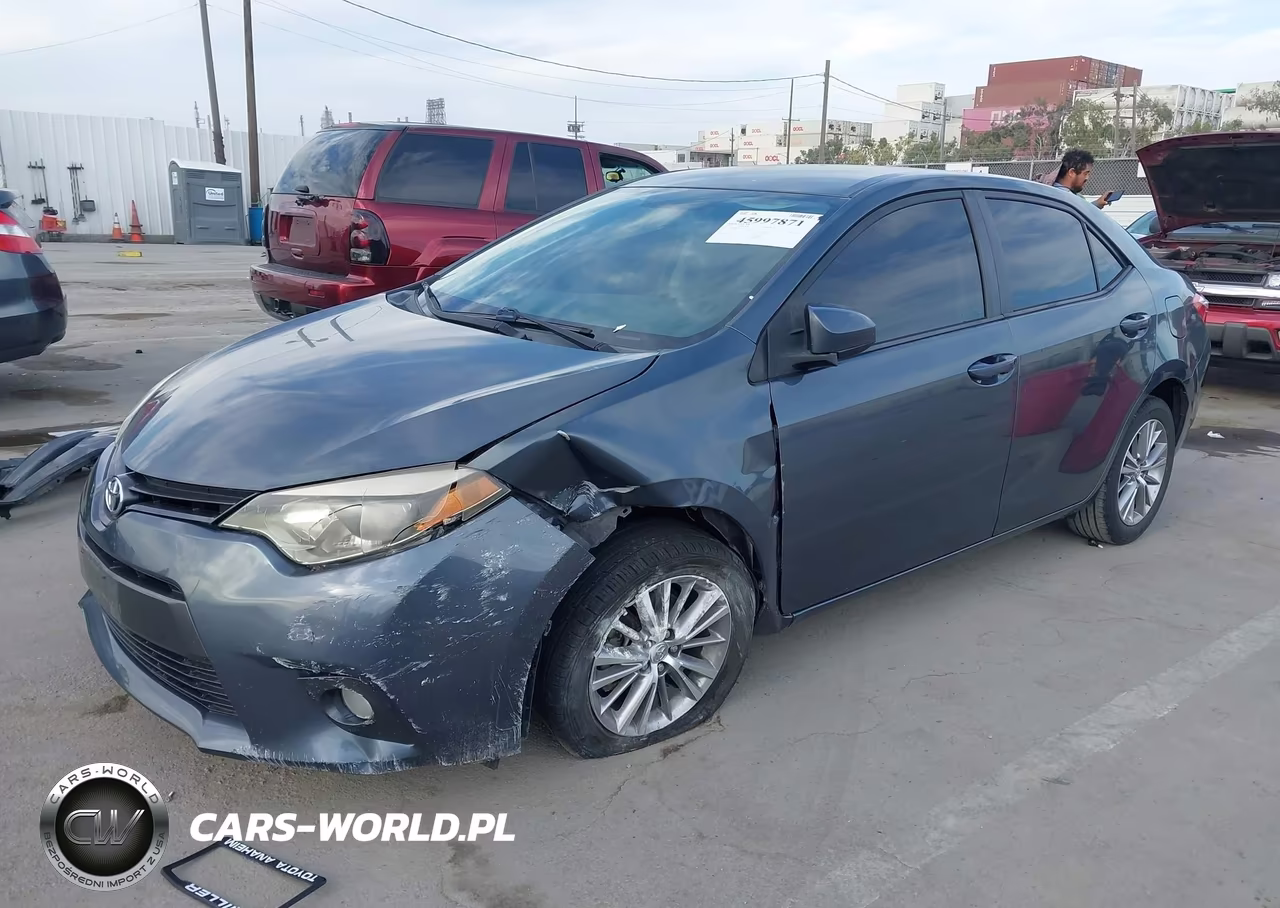2015 Toyota Corolla Le Plus VIN:5YFBURHE2FP207117 - 2