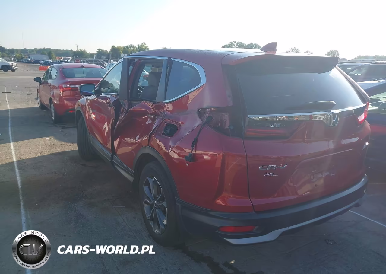 2021 Honda Cr-V Awd Ex VIN:5J6RW2H54MA009487 - 3