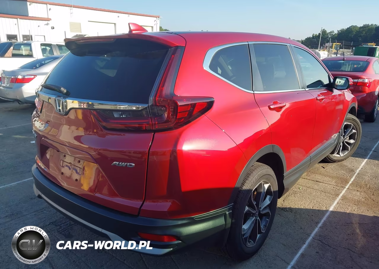 2021 Honda Cr-V Awd Ex VIN:5J6RW2H54MA009487 - 4