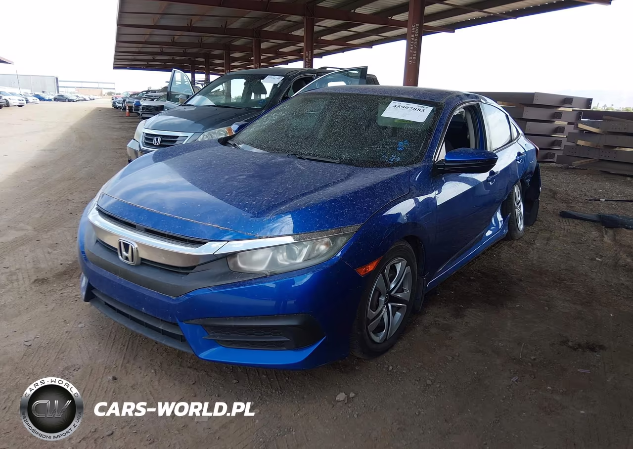 2016 Honda Civic Lx VIN:19XFC2F54GE023816 - 2