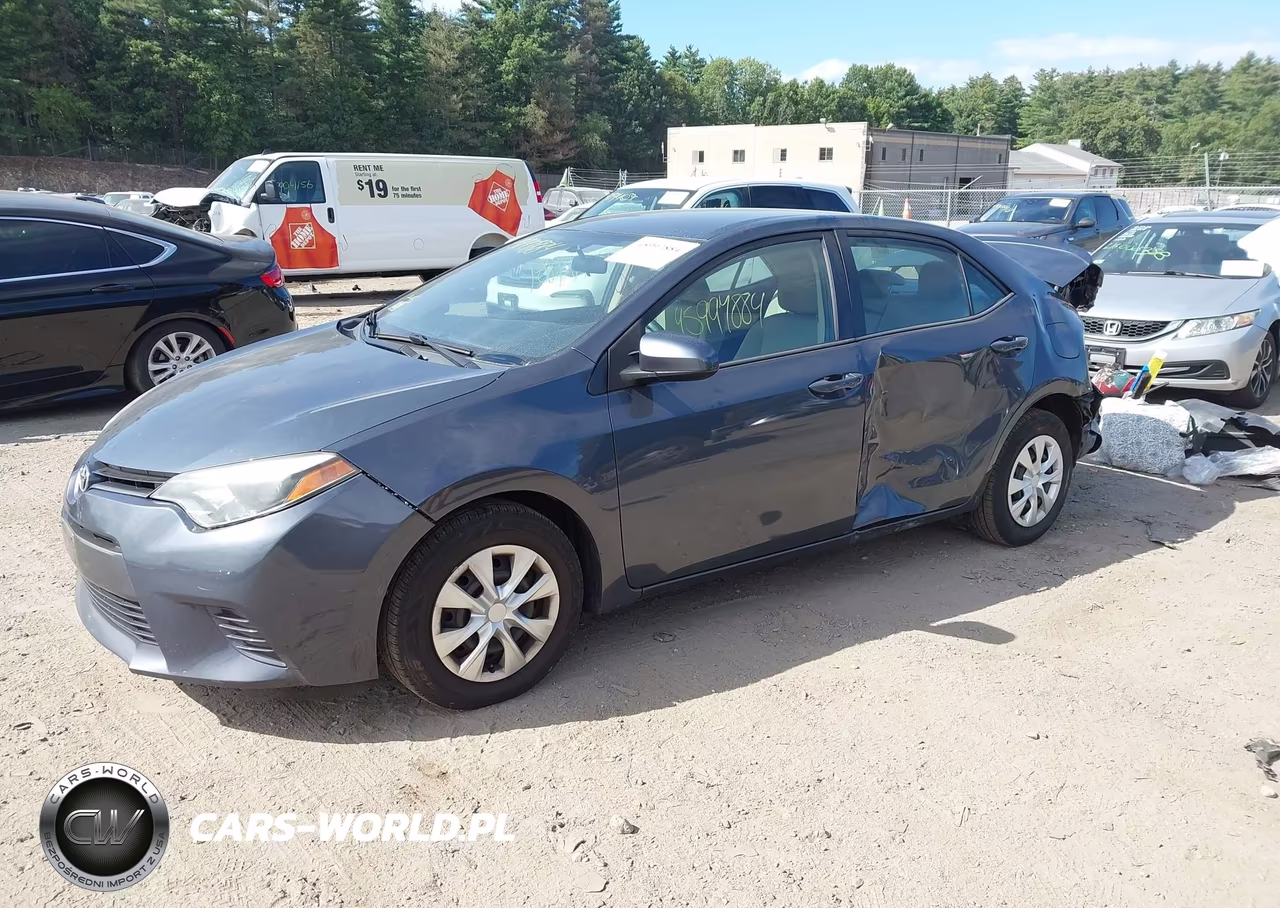 2015 Toyota Corolla Le Eco VIN:2T1BPRHE4FC277029 - 2