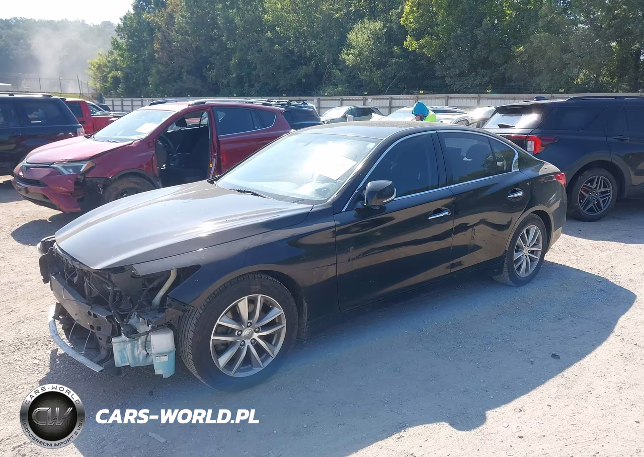 2014 Infiniti Q50 VIN:JN1BV7AP1EM682064 - 2