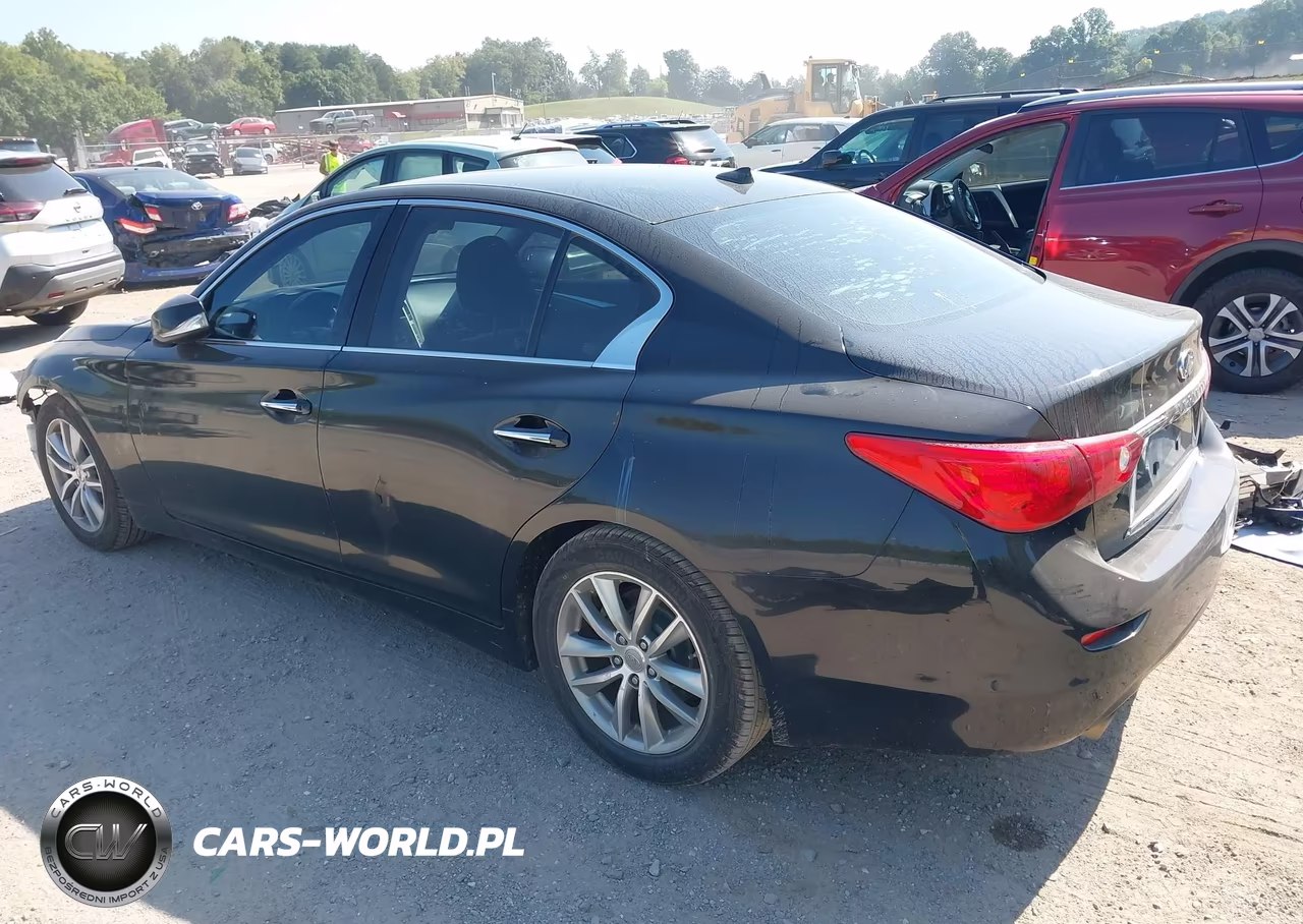 2014 Infiniti Q50 VIN:JN1BV7AP1EM682064 - 3