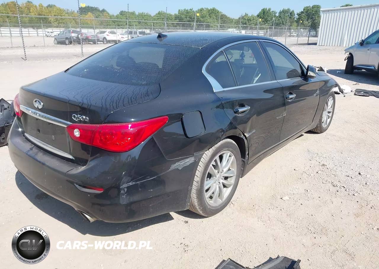 2014 Infiniti Q50 VIN:JN1BV7AP1EM682064 - 4