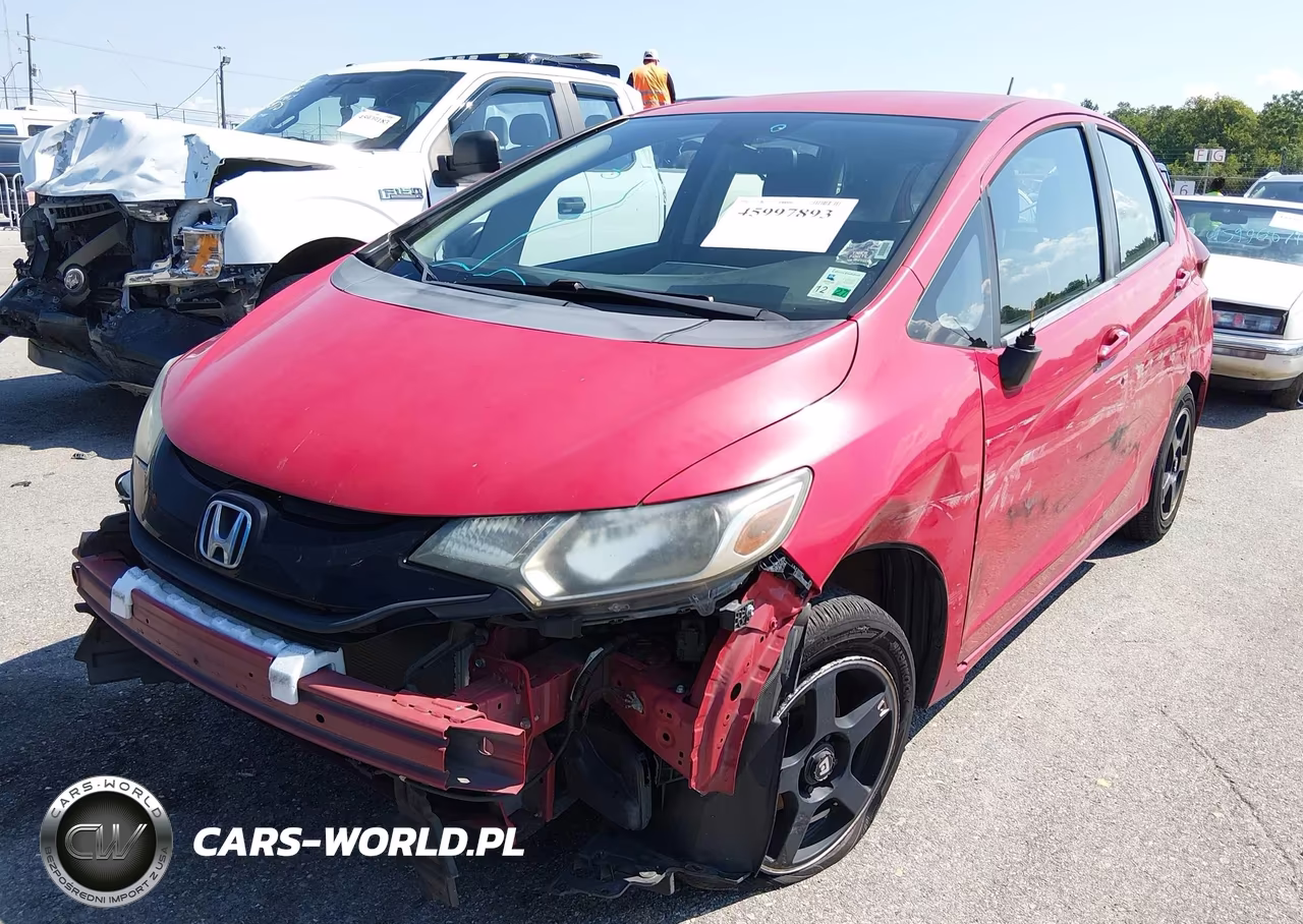 2017 Honda Fit Lx VIN:JHMGK5H51HS021900 - 2
