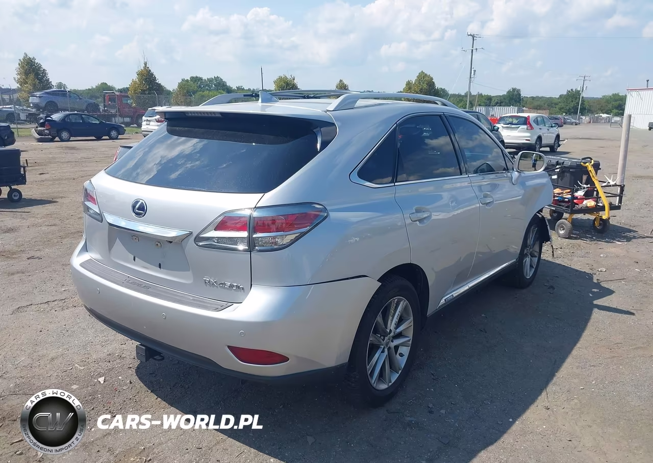 2015 Lexus Rx 450H VIN:2T2BC1BA5FC010187 - 4