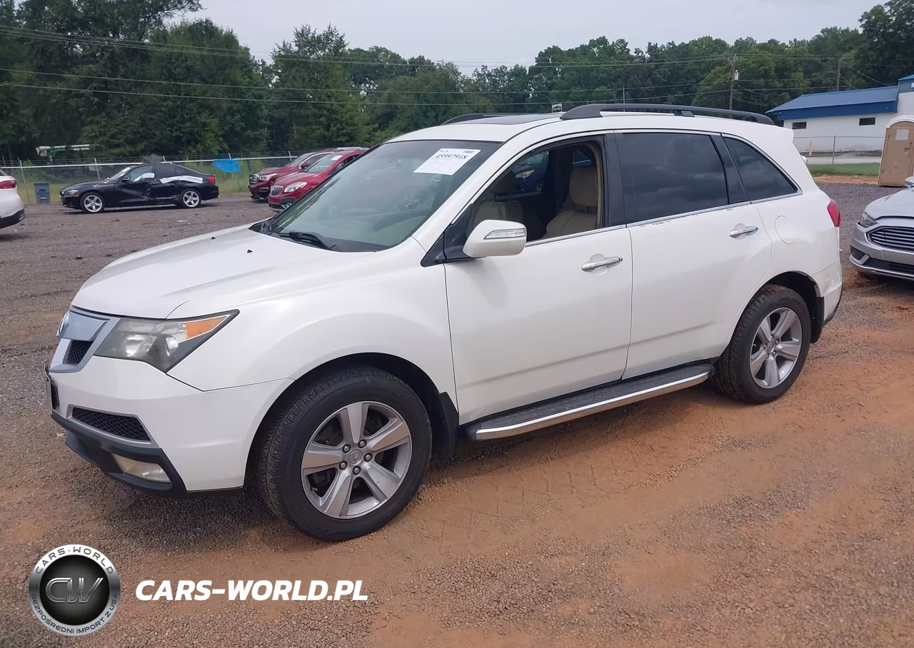 2012 Acura Mdx VIN:2HNYD2H2XCH523710 - 2