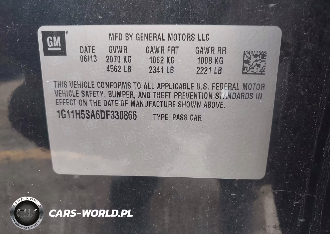2013 CHEVROLET MALIBU 1LZ VIN:1G11H5SA6DF330866 - 9