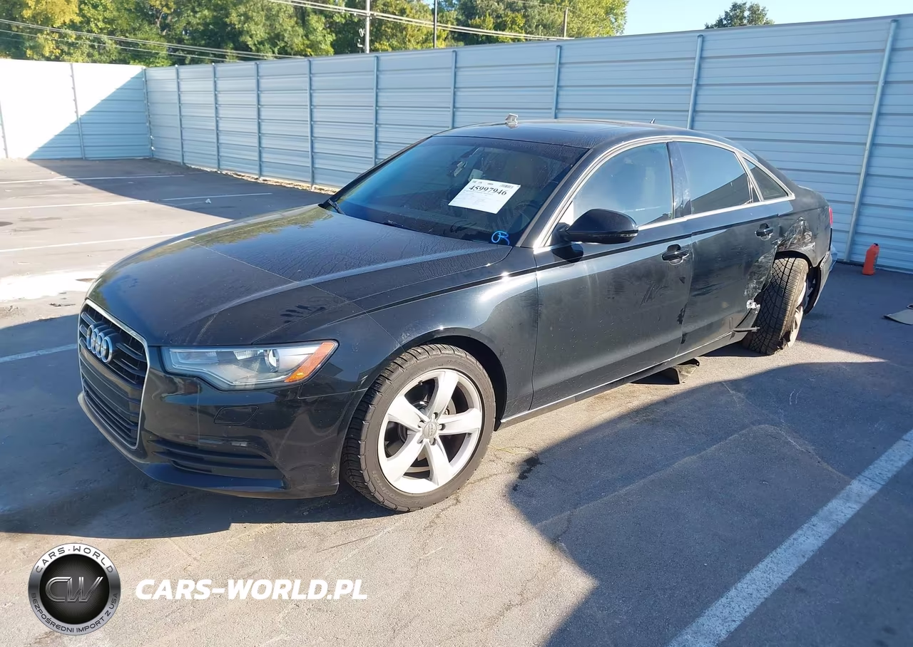 2012 Audi A6 2.0T Premium VIN:WAUDFAFC3CN044182 - 2