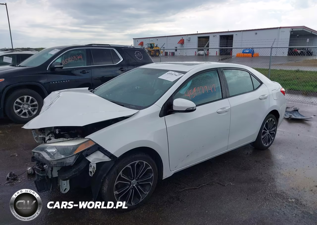 2014 Toyota Corolla S Plus VIN:5YFBURHE7EP093114 - 2