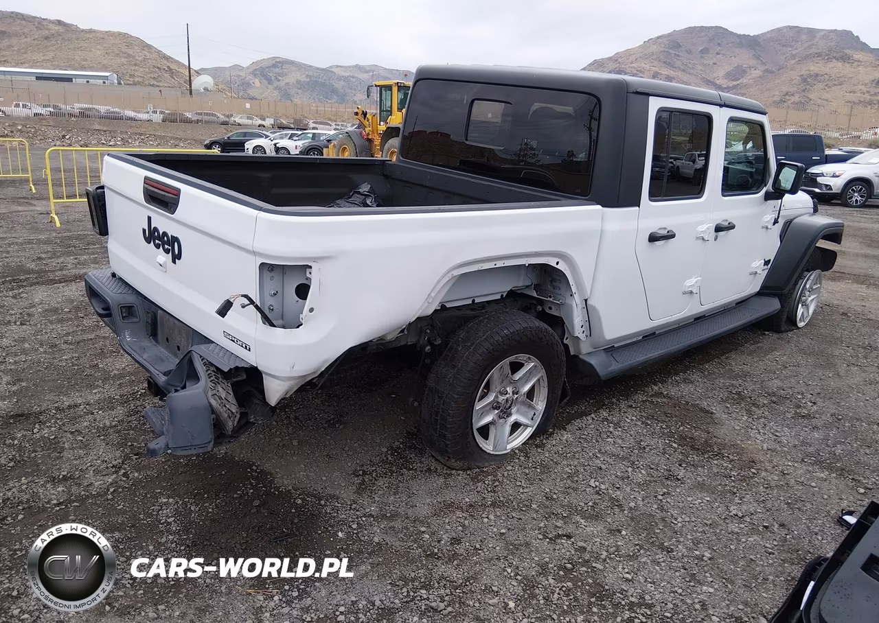 2020 Jeep Gladiator Sport S 4X4 VIN:1C6HJTAG4LL192448 - 4