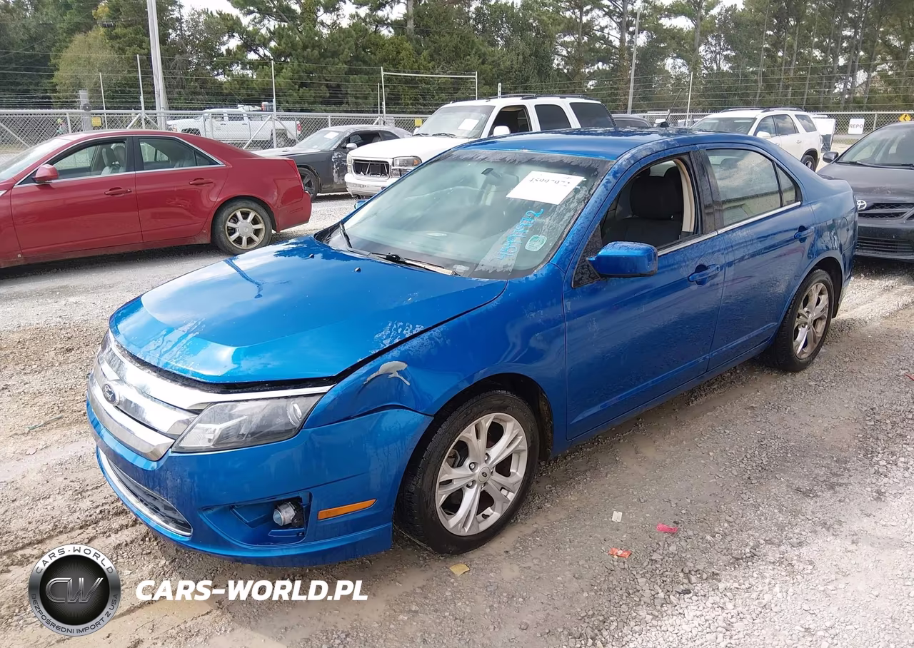 2012 Ford Fusion Se VIN:3FAHP0HA9CR350393 - 2