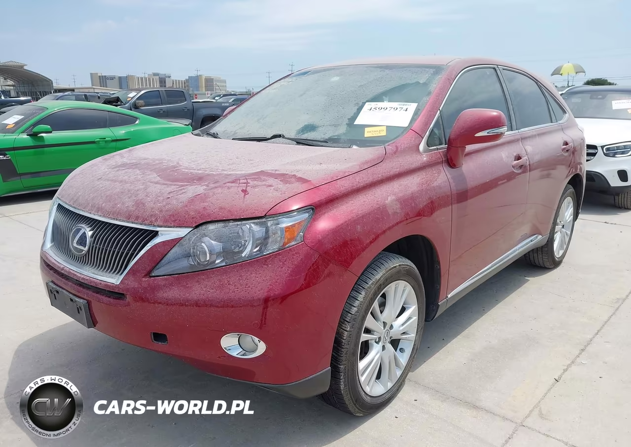 2011 Lexus Rx 450H VIN:JTJZB1BA7B2405001 - 2