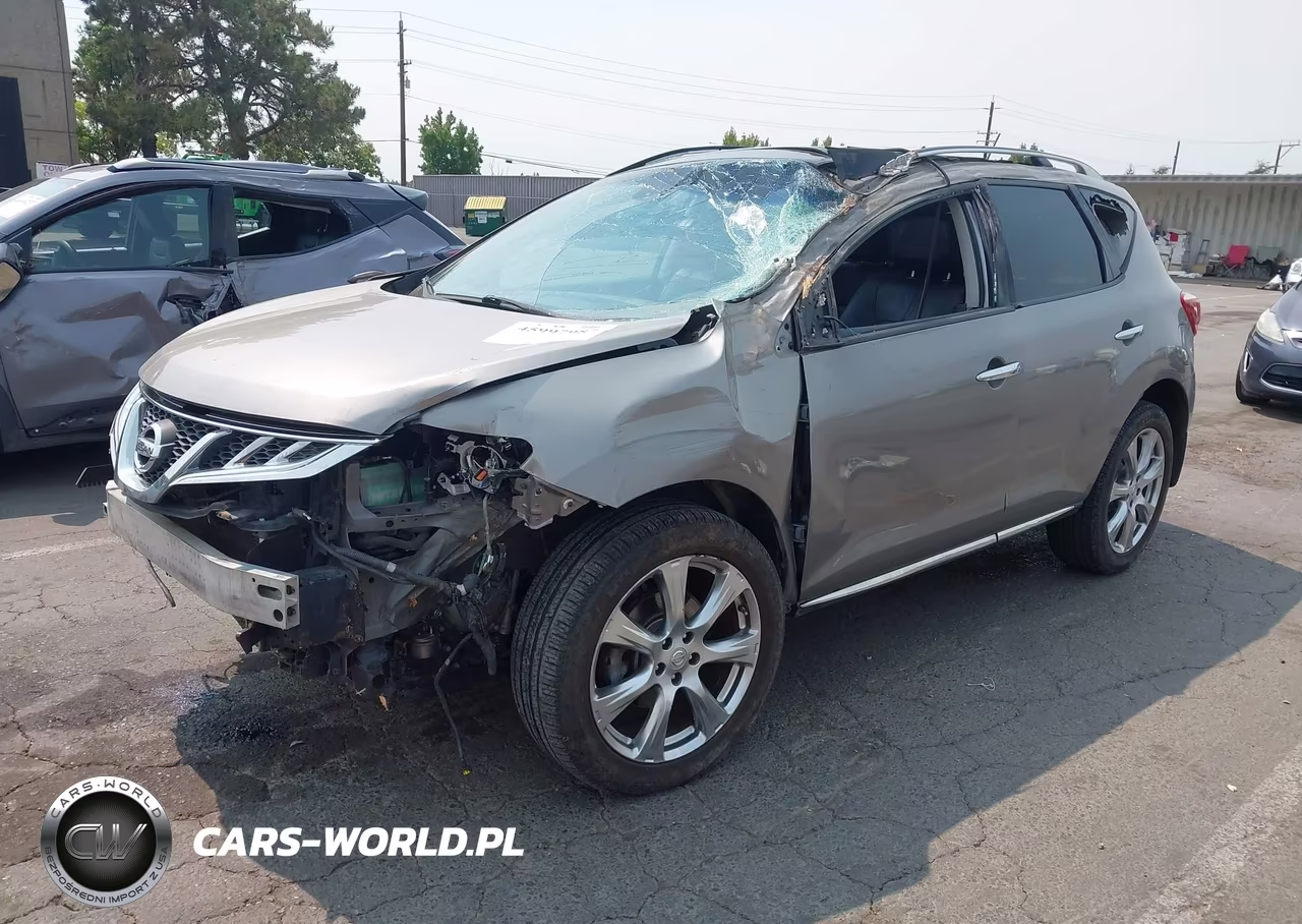 2012 Nissan Murano Le VIN:JN8AZ1MU9CW112041 - 2