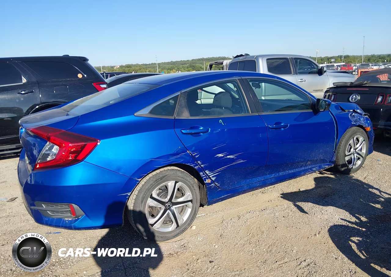 2017 Honda Civic Lx VIN:19XFC2F51HE208245 - 13