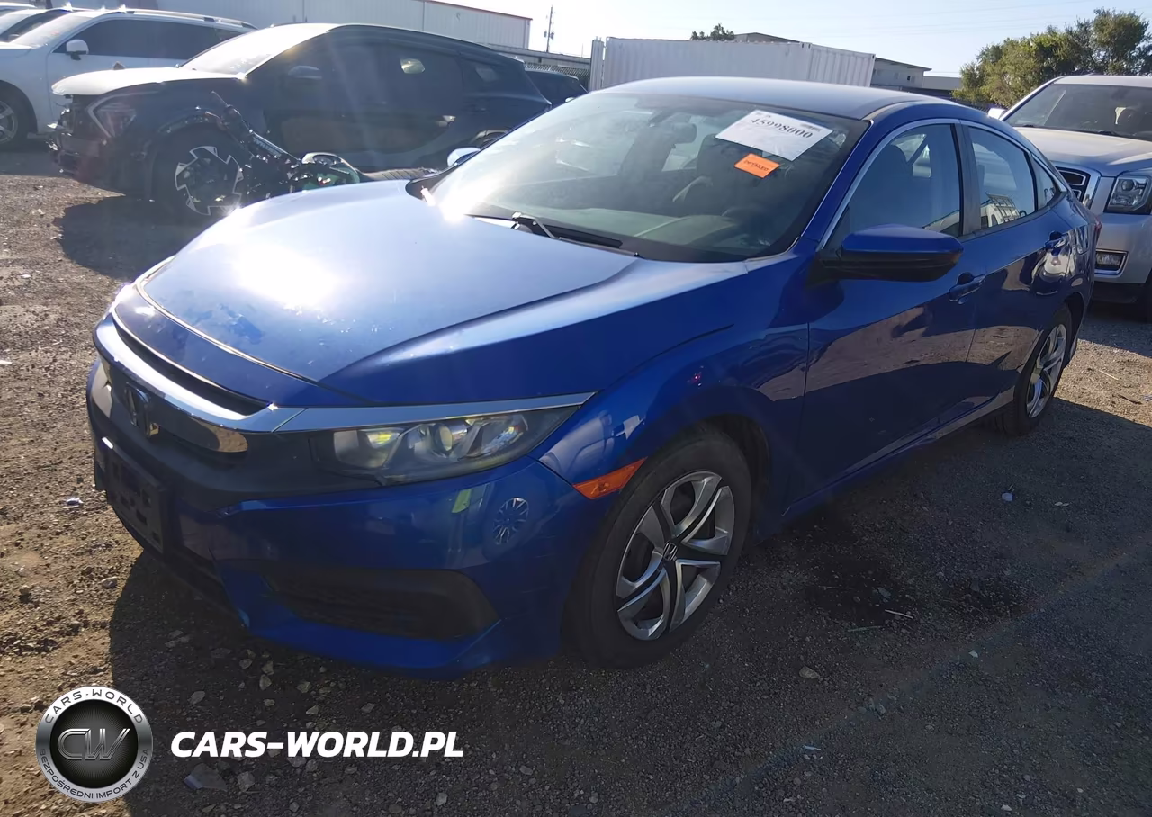 2017 Honda Civic Lx VIN:19XFC2F51HE208245 - 2