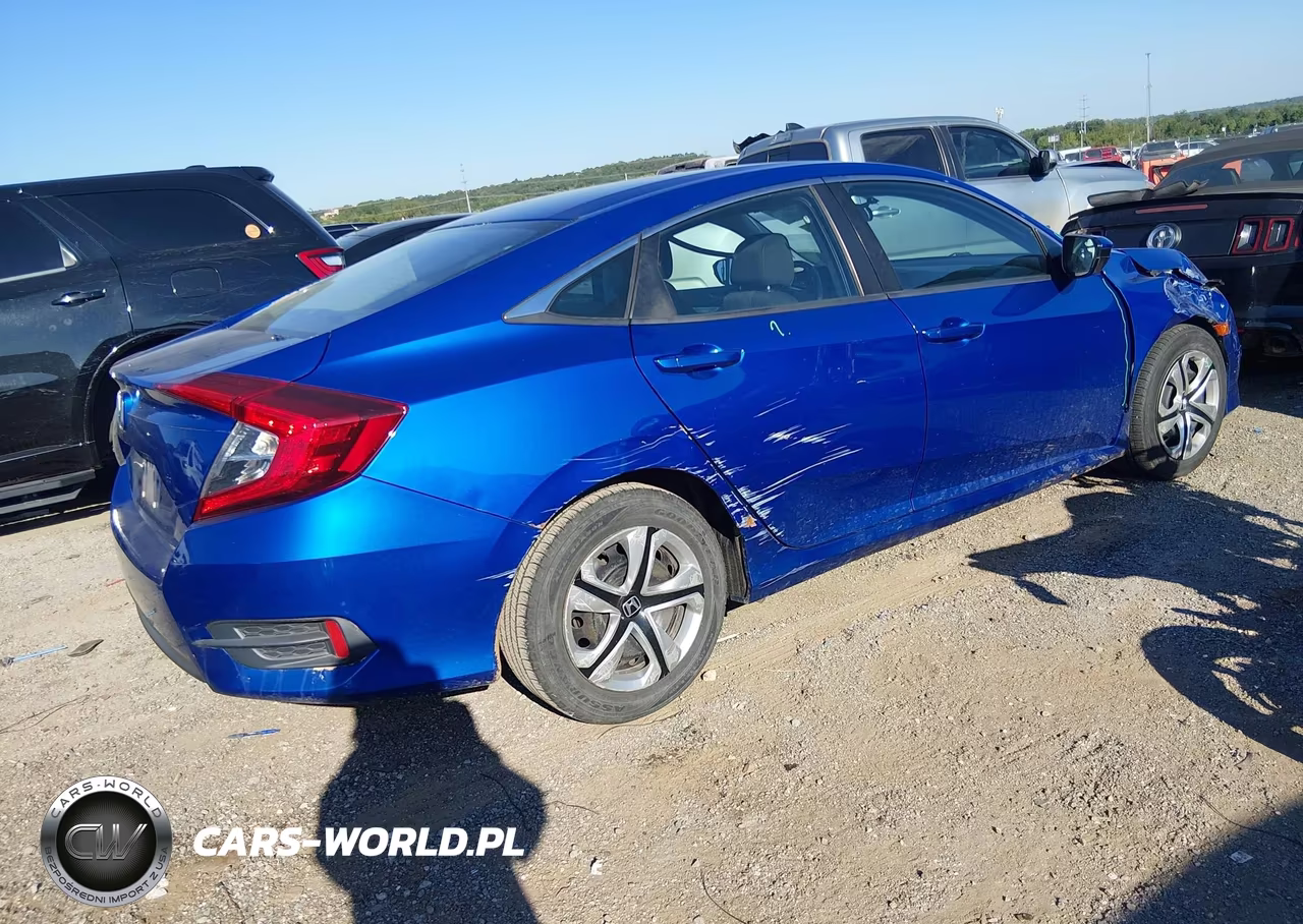 2017 Honda Civic Lx VIN:19XFC2F51HE208245 - 4