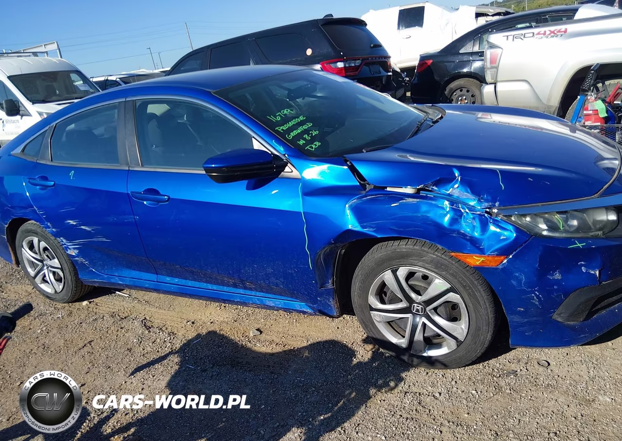 2017 Honda Civic Lx VIN:19XFC2F51HE208245 - 6