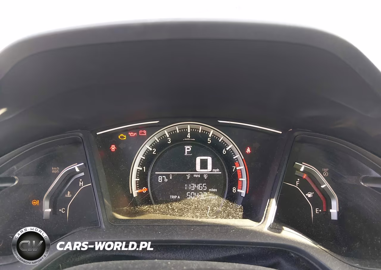 2017 Honda Civic Lx VIN:19XFC2F51HE208245 - 7