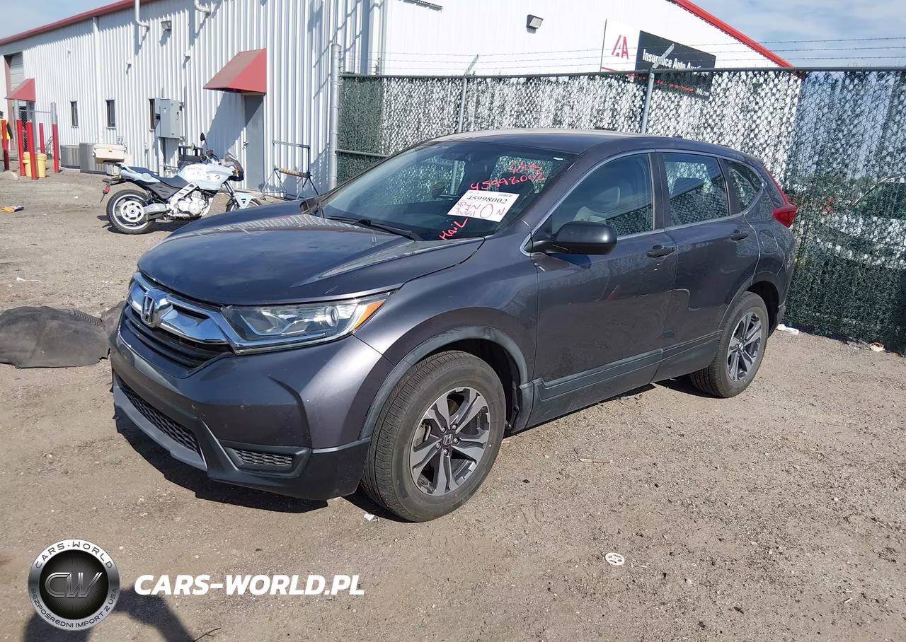 2017 Honda Cr-V Lx VIN:2HKRW6H36HH208826 - 2