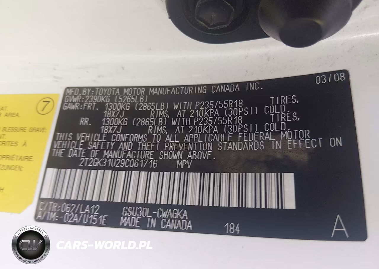 2009 Lexus Rx 350 VIN:2T2GK31U29C061716 - 9