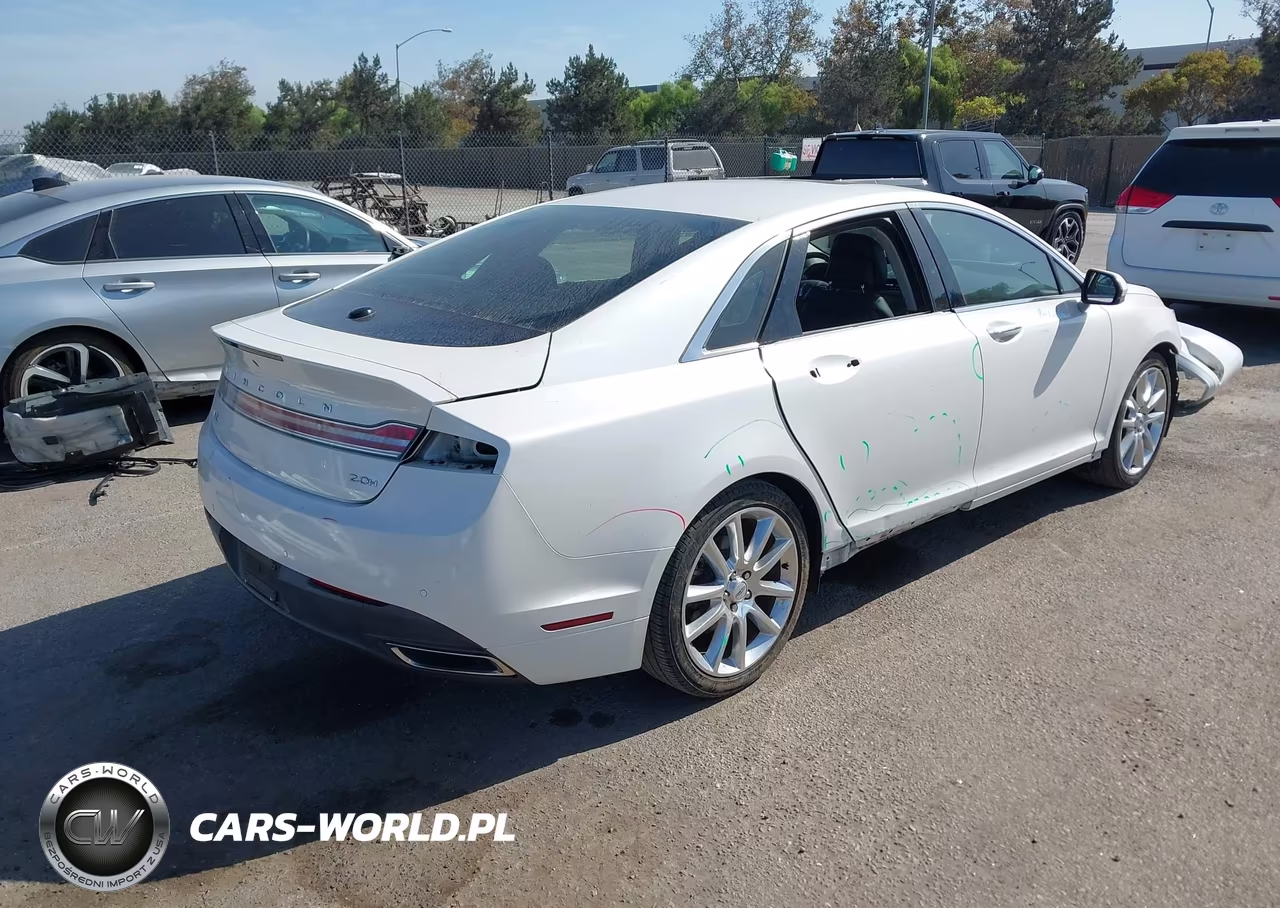 2015 Lincoln Mkz Hybrid VIN:3LN6L2LU1FR614247 - 4