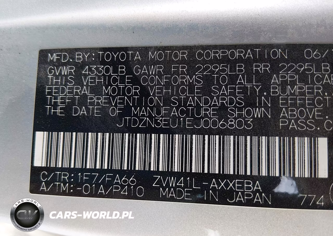 2014 Toyota Prius V Two VIN:JTDZN3EU1EJ006803 - 9