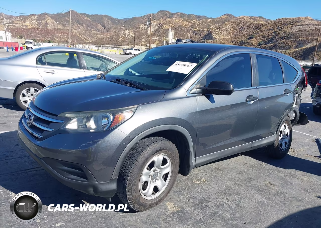 2013 Honda Cr-V Lx VIN:5J6RM3H32DL038839 - 2