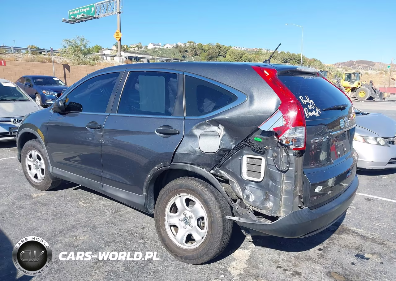 2013 Honda Cr-V Lx VIN:5J6RM3H32DL038839 - 3