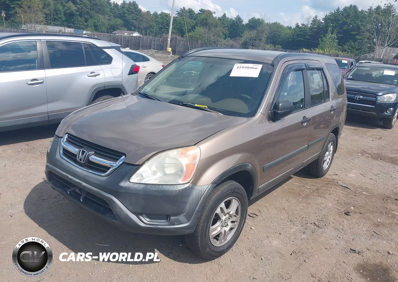 2002 Honda Cr-V Lx VIN:JHLRD78482C016947 - 2