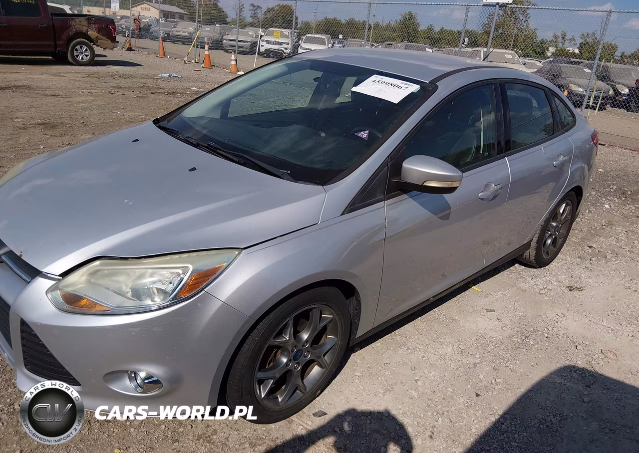 2014 Ford Focus Se VIN:1FADP3F22EL217620 - 2
