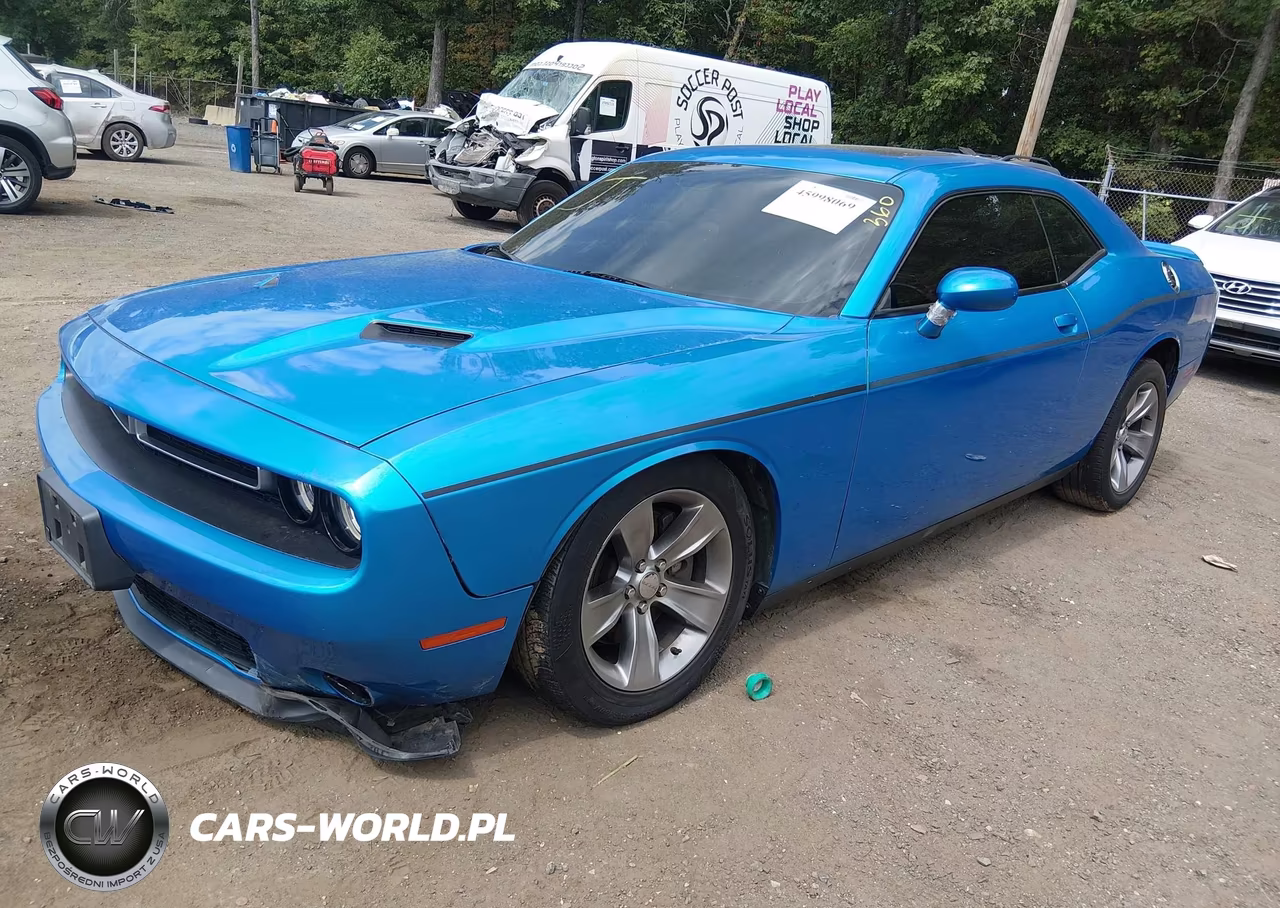 2018 Dodge Challenger Sxt VIN:2C3CDZAG4JH310400 - 2