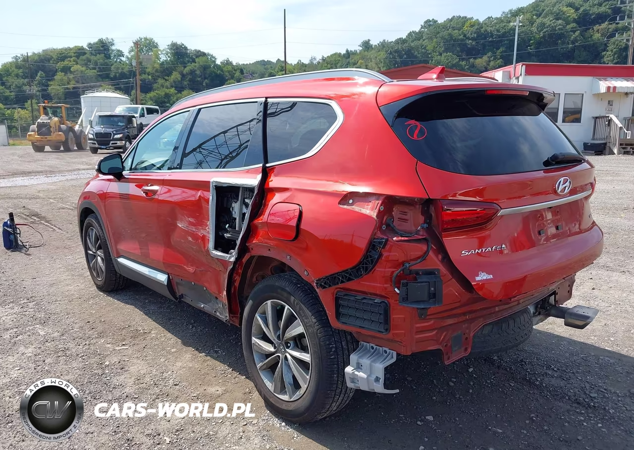 2020 Hyundai Santa Fe Sel VIN:5NMS3CADXLH137647 - 3