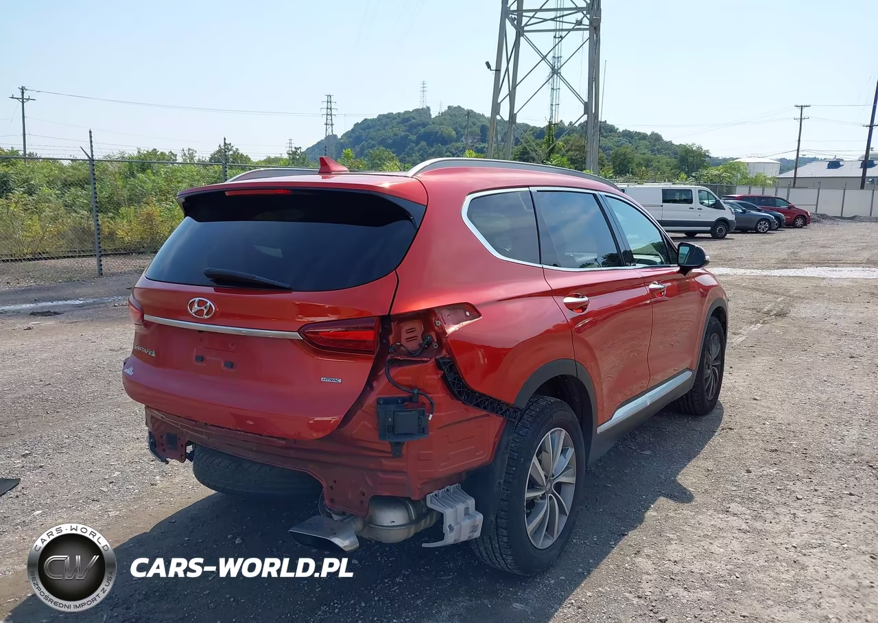 2020 Hyundai Santa Fe Sel VIN:5NMS3CADXLH137647 - 4