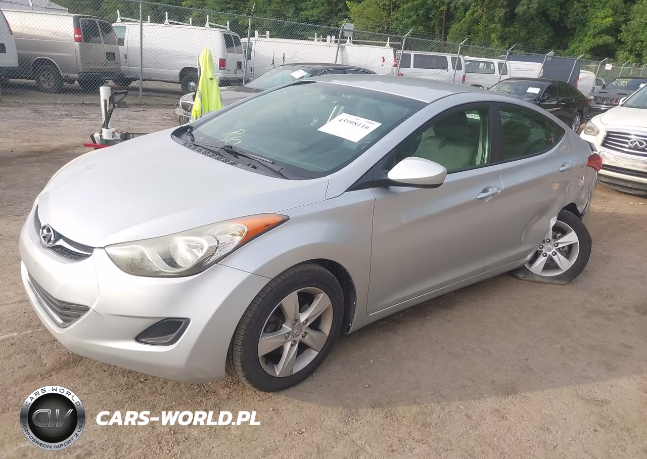 2013 Hyundai Elantra Gls VIN:5NPDH4AE5DH270085 - 2