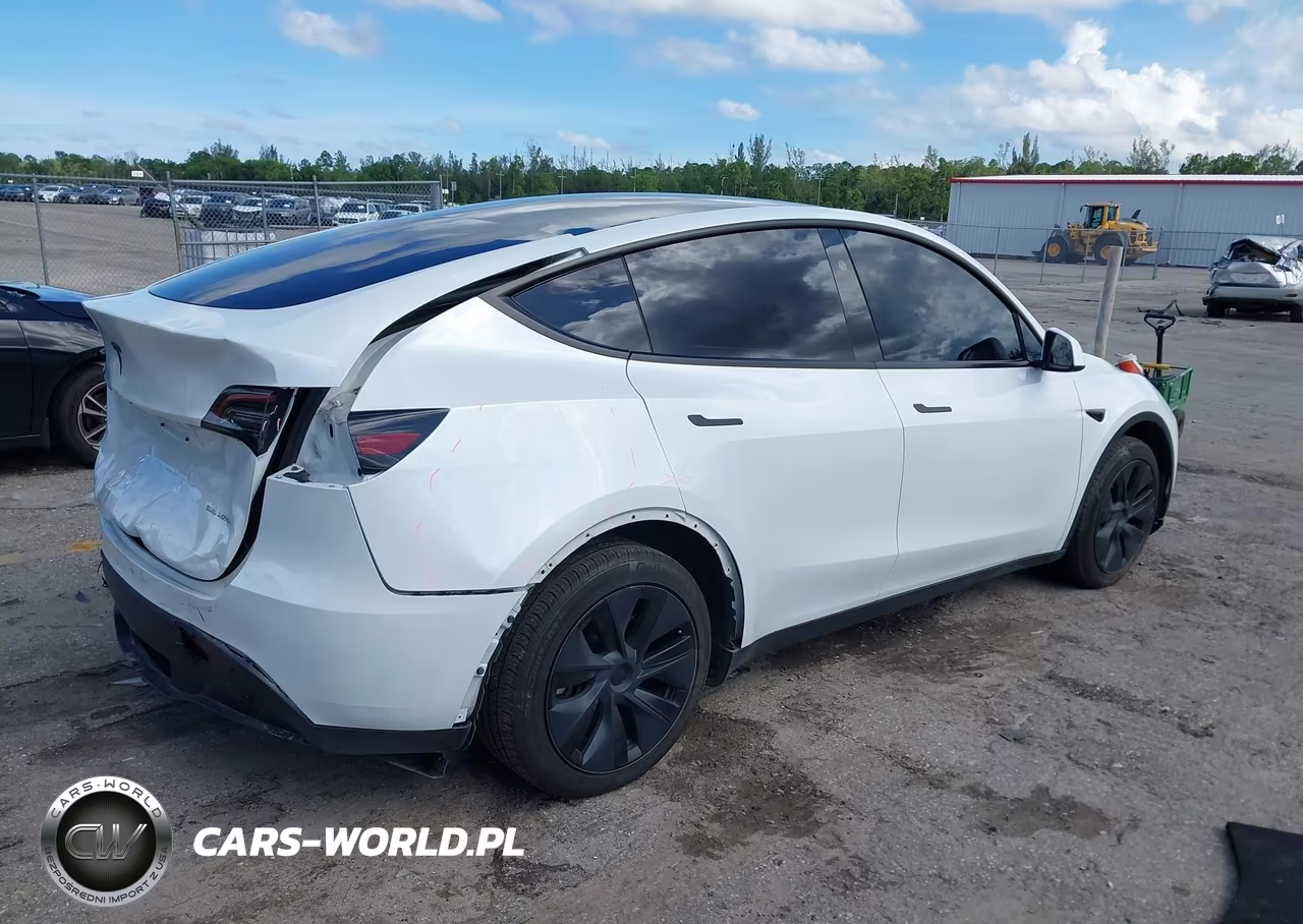 2025 Tesla Model Y Long Range Dual Motor All-Wheel Drive VIN:7SAYGDEE0SA344376 - 4