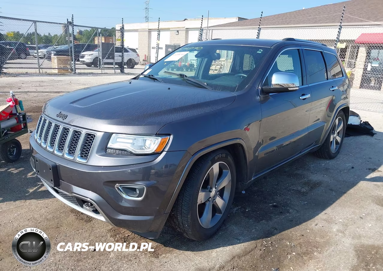 2014 Jeep Grand Cherokee Overland VIN:1C4RJFCGXEC523015 - 2