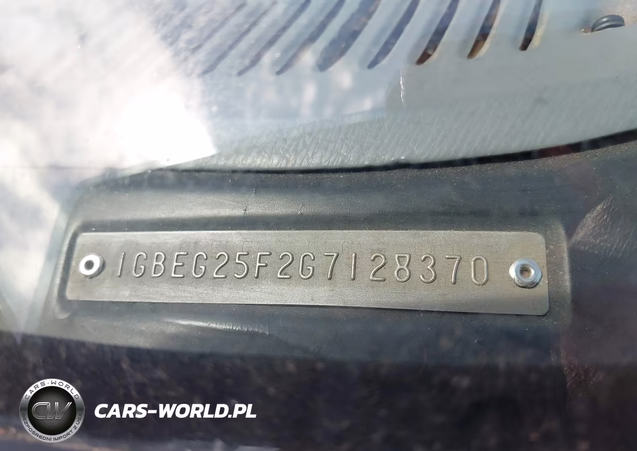 1986 Chevrolet G20 VIN:1GBEG25F2G7128370 - 9