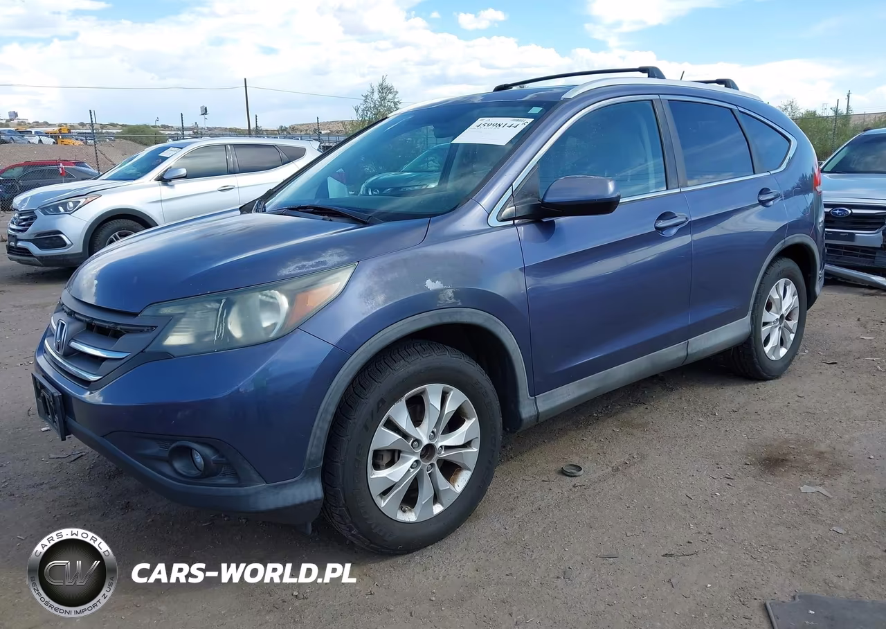2013 Honda Cr-V Ex-L VIN:2HKRM4H77DH636010 - 2