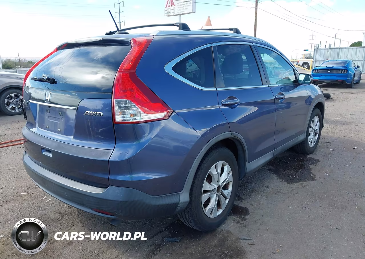 2013 Honda Cr-V Ex-L VIN:2HKRM4H77DH636010 - 4