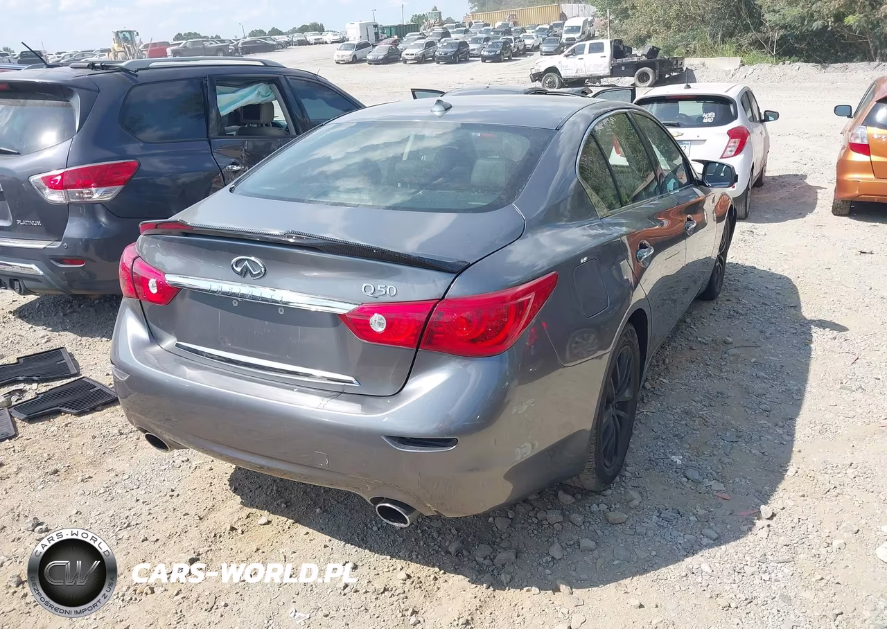 2014 Infiniti Q50 Premium-Sport VIN:JN1BV7AP9EM690087 - 4