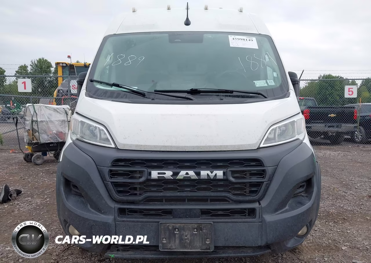 2025 Ram Promaster 3500 Cargo Van Tradesman High Roof 159 Wb Ext VIN:3C6MRVJG1SE517700 - 12