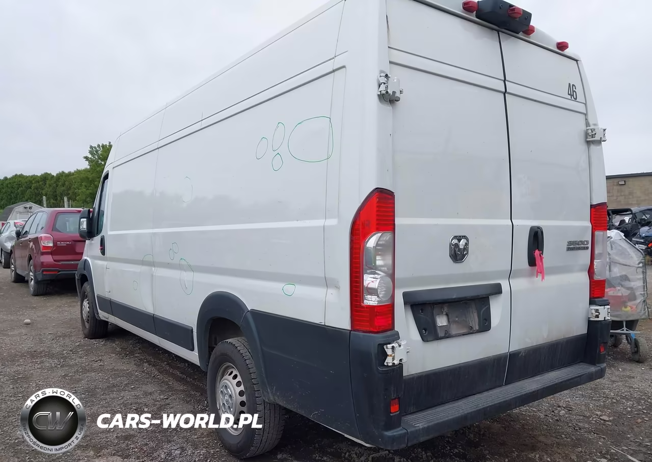 2025 Ram Promaster 3500 Cargo Van Tradesman High Roof 159 Wb Ext VIN:3C6MRVJG1SE517700 - 3