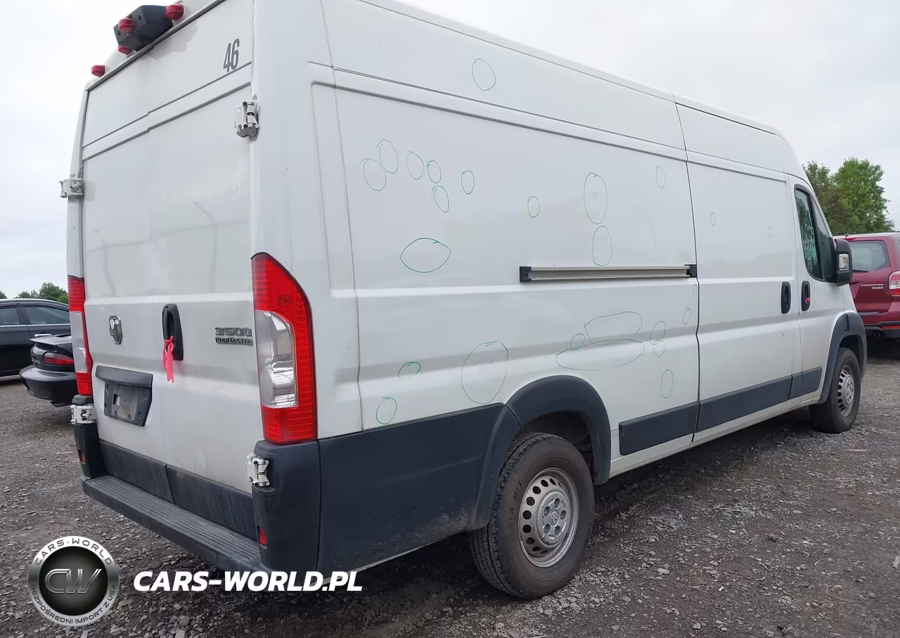 2025 Ram Promaster 3500 Cargo Van Tradesman High Roof 159 Wb Ext VIN:3C6MRVJG1SE517700 - 4