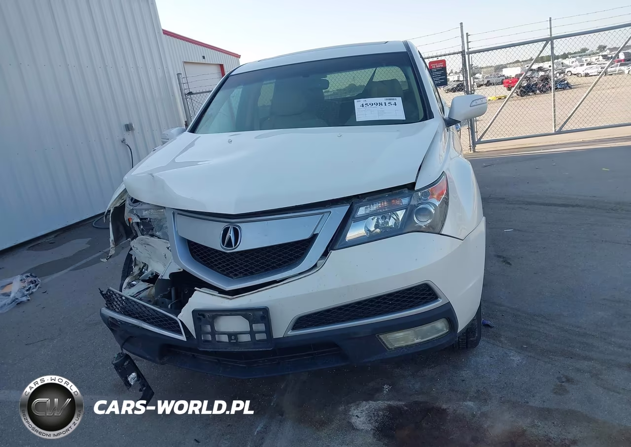 2010 Acura Mdx Technology Package VIN:2HNYD2H6XAH518622 - 12