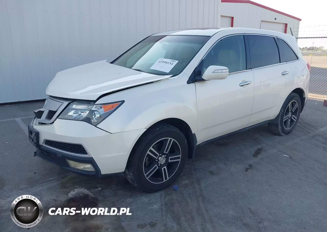 2010 Acura Mdx Technology Package VIN:2HNYD2H6XAH518622 - 2