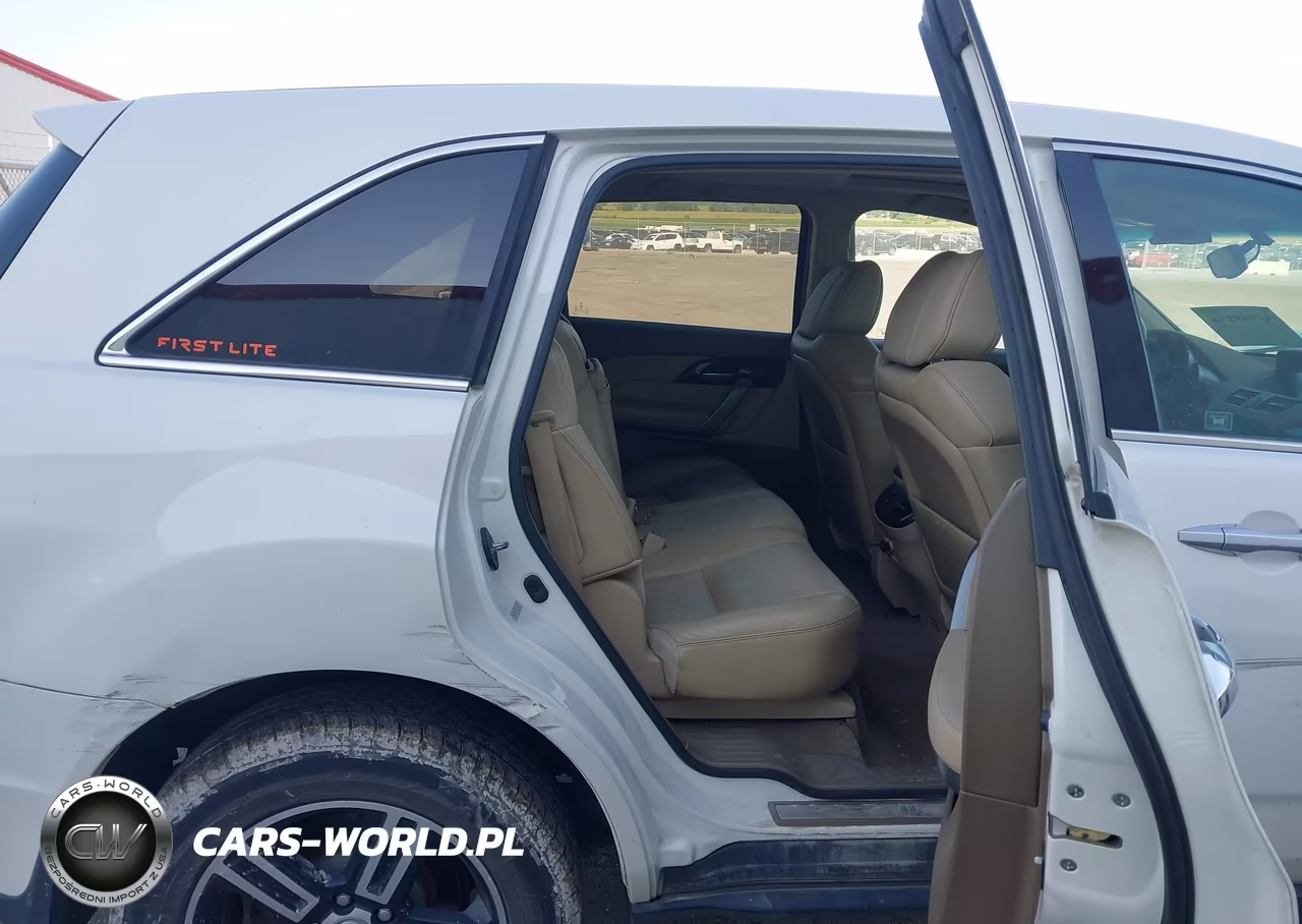2010 Acura Mdx Technology Package VIN:2HNYD2H6XAH518622 - 8