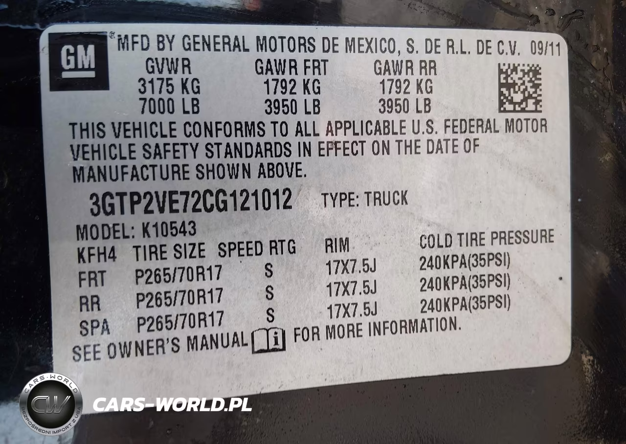 2012 GMC Sierra 1500 Sle VIN:3GTP2VE72CG121012 - 9