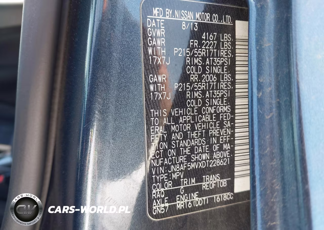2013 Nissan Juke Sv VIN:JN8AF5MVXDT228621 - 9